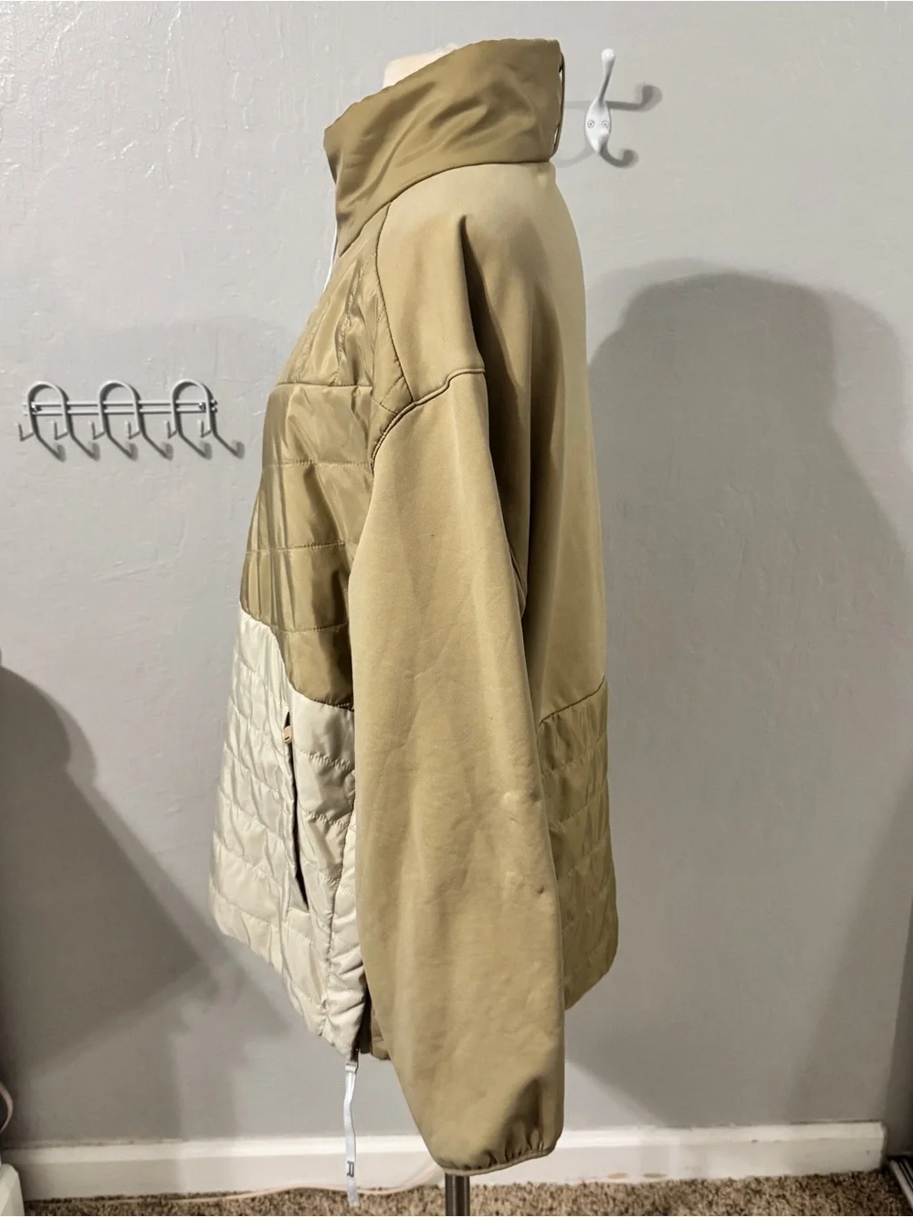 RLX Golf Polo Ralph Lauren Quilted Hybrid Pullover Jacket